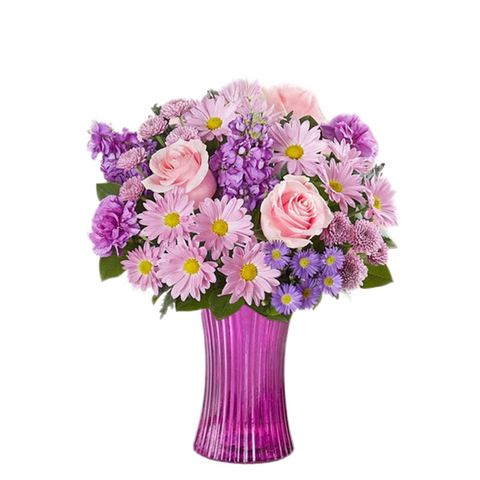 Ramo De Ensueño Rosas Rosadas
