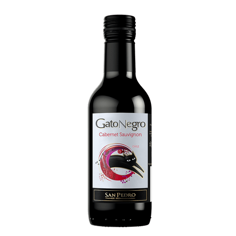 Gato Negro Cabernet Sauvignon, Vino Tinto, 187 ml, Acompaña Regalos Con Flores. Floristería Flores 24 Horas, Domicilio Bogotá