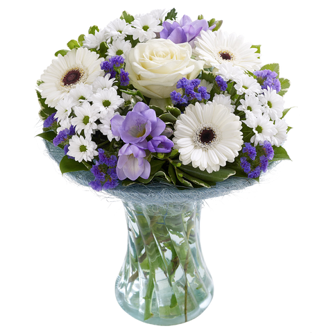 Baby Boy es el regalo perfecto para celebrar el nacimiento de un bebé, flores para regalar a mamá y expresar alegría en la llegada del nuevo miembro de la familia