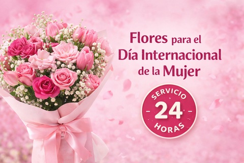 ENVIO FLORES DIA DE LA MUJER