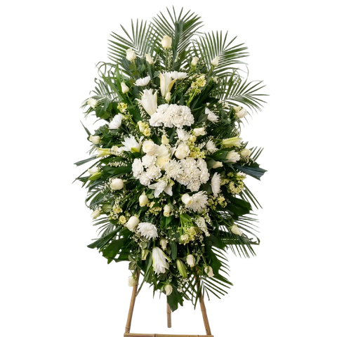 corona-funebre-paz-flores-blancas-bogota