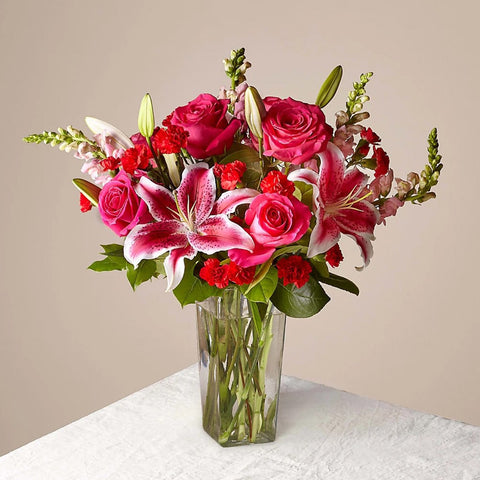 Rosas Especial San Valentín , es un hermoso regalo para aniversario, regalo de flores para cumpleaños, flores para toda ocasión y decoración, Floristería Flores 24 Horas