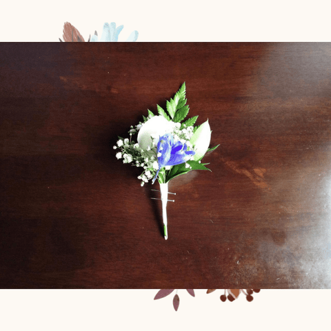 Azahar Novio Azul, Rosas Blancas, Bouquet De Novia, Rosas, Flores De Acompañamiento, Ramo De Novia Para Celebración. Floristería Flores 24 Horas, Domicilio Bogotá