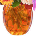 Orange Feliz Cumpleaños, regala flores para fechas especiales, floristería en Bogotá, domicilio entrega de flores, flores para regalo de cumpleaños